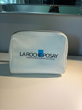 La Roche-Posay White Toiletry & Cosmetic Bag